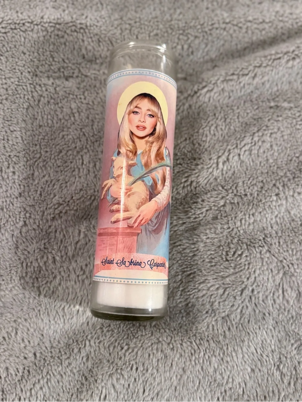 Pop-Princess Set: St Olivia Rodrigo/Sabrina Carpenter/Candles/Zip Pouch/Stickers